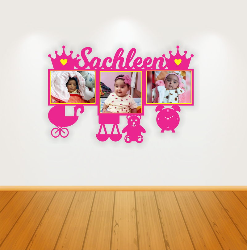 Kids Wall Hanging Frame With Name