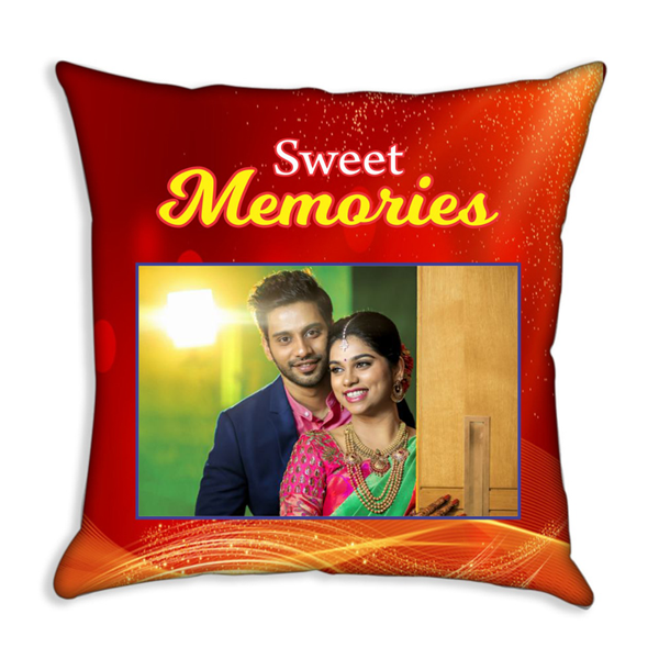 Sweet Memories Personalized Cushion