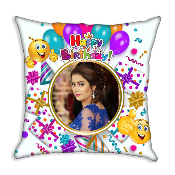 Happy Birthday Personalized Cushion