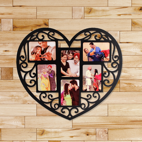 Heart Personalized Photo Collage