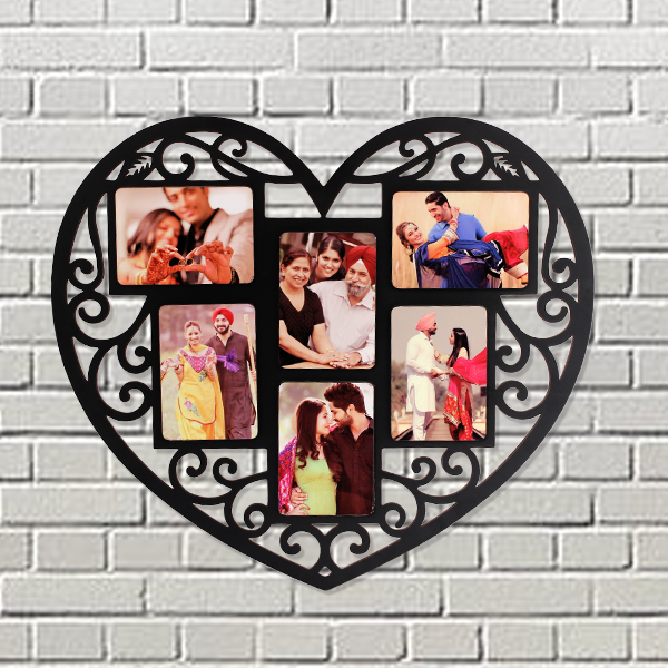 Heart Personalized Photo Collage