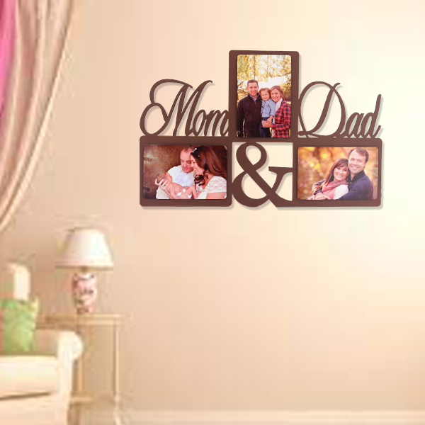 Mom & Dad Personalized Photo Frame