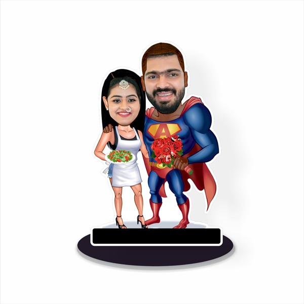 Super Couple Caricature 04