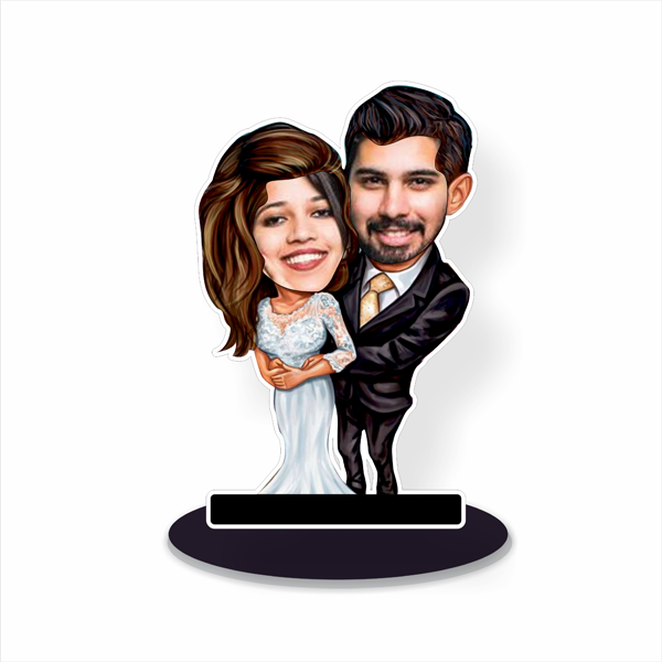 Wedding Couple Caricature 05