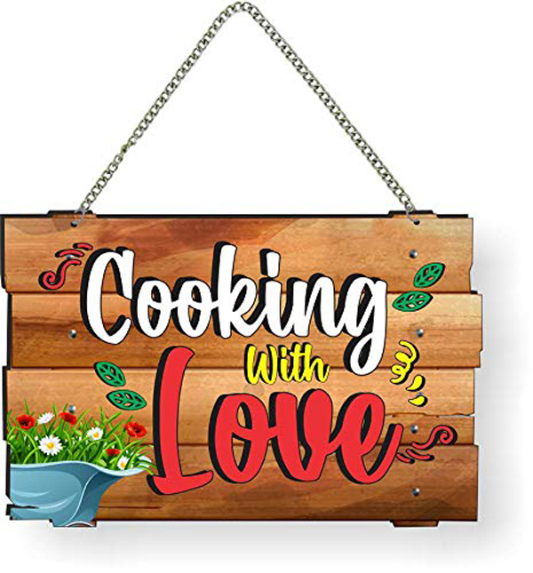 Cooking Love Wall Hanging