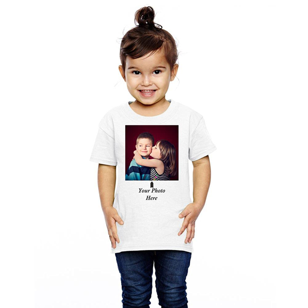 Kids Customized T Shirts Dry-fit Round Neck