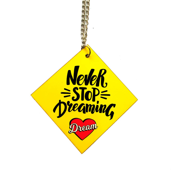 Never Stop Dreaming Car Hanging