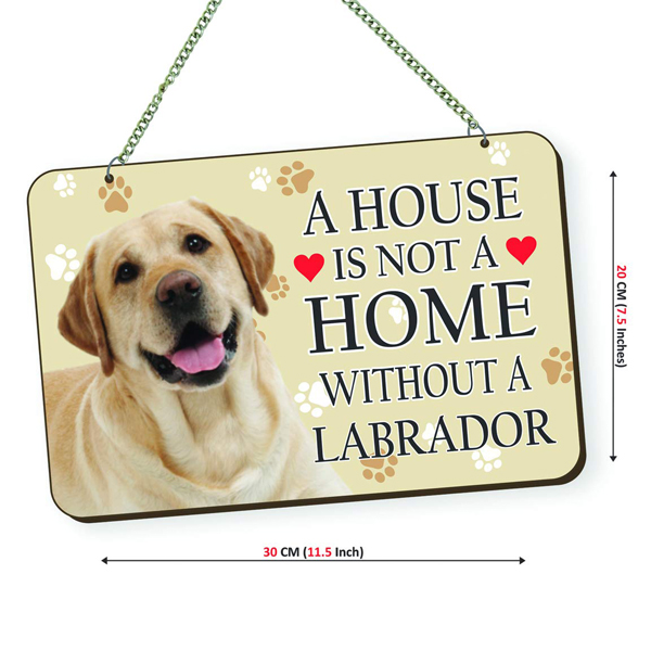 Dog Lover Labrador Quote Wall Hanging