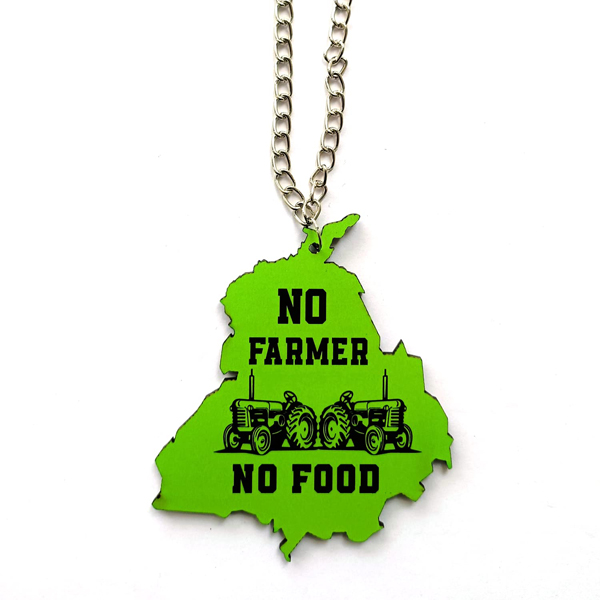 No Farmers No Food Car Hanging