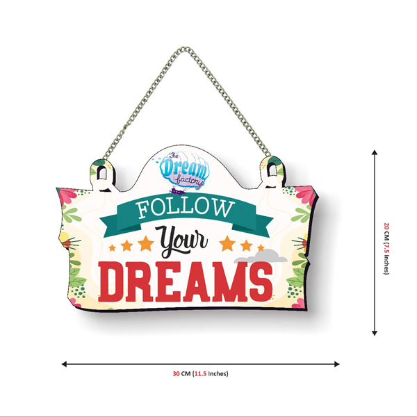 Follow Your Dream Wall Hanging