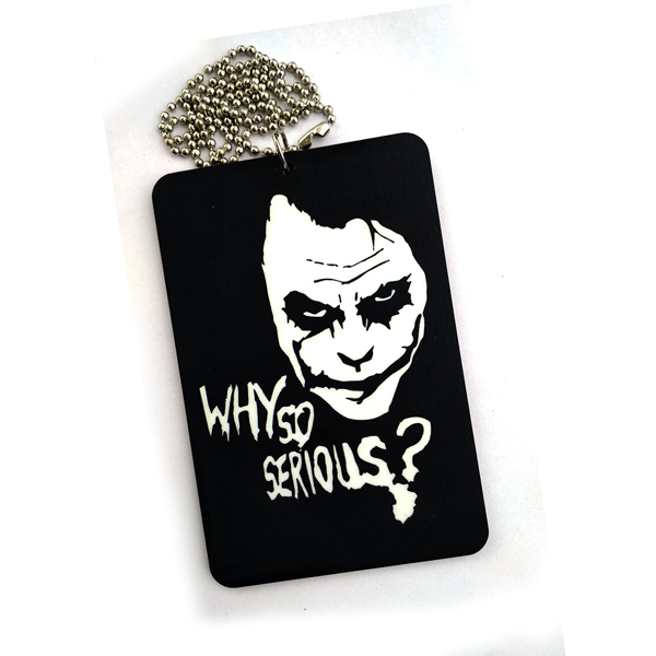 Why so Serious? Joker Car Hanging