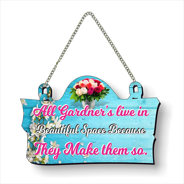 All Gardenr’s Quot Printed Wall Hanging