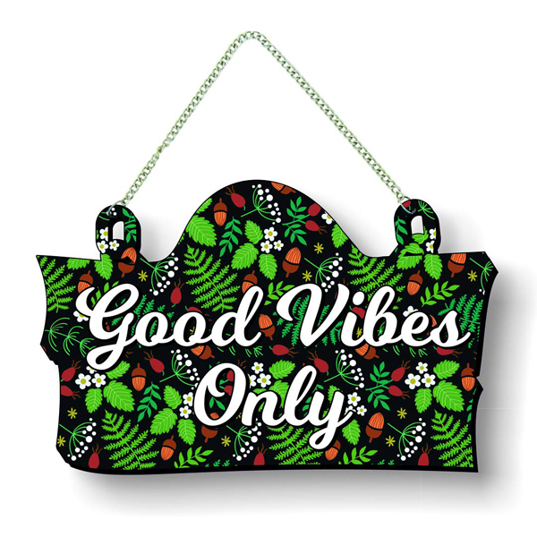 Good Vibes Only Wall Hanging