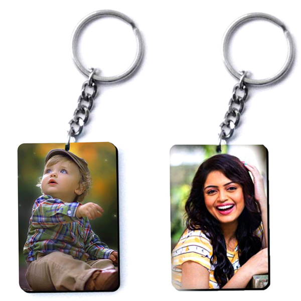 Personalised Photo Key-chain (Combo Set of 2)