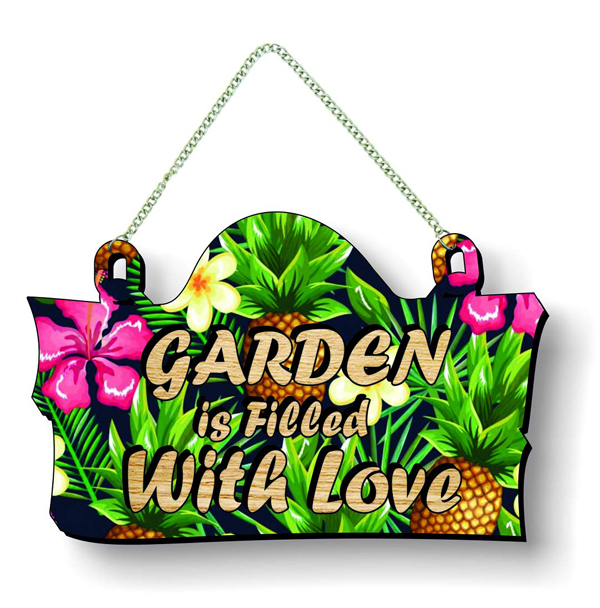 Garden is Filled with Love Wall Hanging