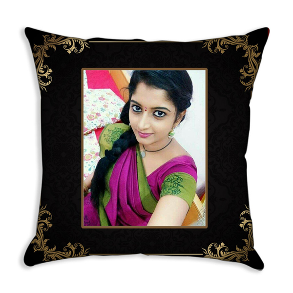 Black Personalized Cushion (Copy)