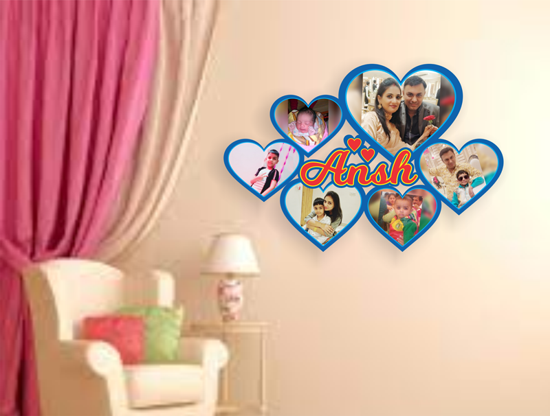 Heart Customized Photo Frame