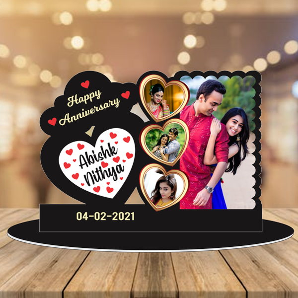 Happy Anniversary Table Desk Photo Cutout 02